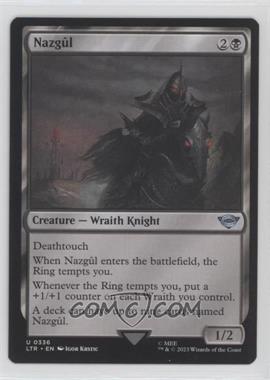 2023 Magic: The Gathering - LOTR: Tales of Middle Earth - [Base] #0336 - Nazgûl
