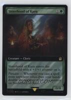 Extended Art - Surge Foil - Sisterhood of Karn