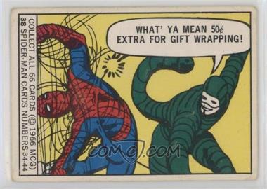 1966 Donruss Marvel Super Heroes - [Base] #38 - Spider-Man [Good to VG‑EX]