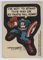 Captain America (Blank Back) [Poor to Fair]