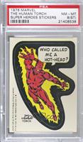 The Human Torch (Blank Back) [PSA 8 NM‑MT (ST)]