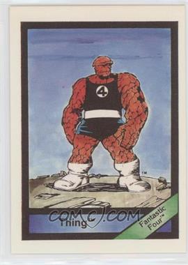 1987 Comic Images Marvel Universe - [Base] #57 - Thing