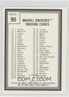 Checklist - Cards 1-90