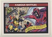 Famous Battles - X-Men vs. Magneto