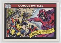 Famous Battles - X-Men vs. Magneto