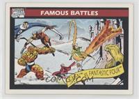 Famous Battles - X-Men vs. Fantastic Four