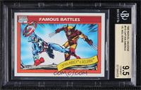 Famous Battles - Captain America vs. Wolverine [BGS 9.5 GEM MINT]