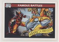 Famous Battles - Wolverine vs. Sabretooth