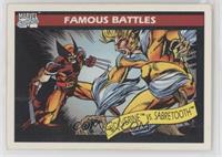 Famous Battles - Wolverine vs. Sabretooth [EX to NM]