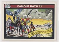 Famous Battles - X-Men in the Savage Land