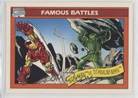 Famous Battles - Iron Man vs. Titanium Man