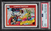 Famous Battles - Thor vs. Loki [PSA 9 MINT]