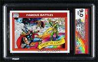 Famous Battles - Thor vs. Loki [HGA 9 MINT]
