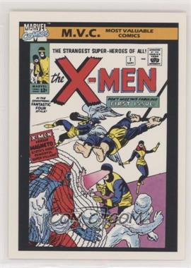 1990 Impel Marvel Universe - [Base] #125 - M.V.C. - X-Men #1