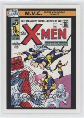 1990 Impel Marvel Universe - [Base] #125 - M.V.C. - X-Men #1
