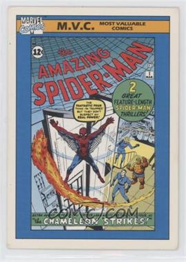 1990 Impel Marvel Universe - [Base] #131 - M.V.C. - Amazing Spider-Man #1 [EX to NM]