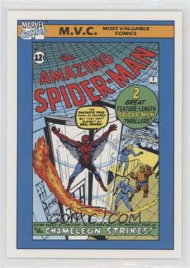 1990 Impel Marvel Universe - [Base] #131 - M.V.C. - Amazing Spider-Man #1 [EX to NM]