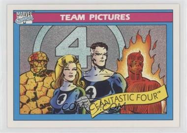 1990 Impel Marvel Universe - [Base] #137 - Team Pictures - Fantastic Four [EX to NM]