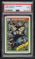 Super Heroes - Hulk (Gray) [PSA 9 MINT]