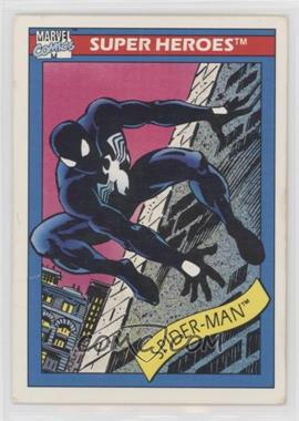 1990 Impel Marvel Universe - [Base] #2 - Super Heroes - Spider-Man