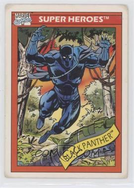 1990 Impel Marvel Universe - [Base] #20 - Super Heroes - Black Panther [Good to VG‑EX]