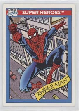 1990 Impel Marvel Universe - [Base] #29 - Super Heroes - Spider-Man