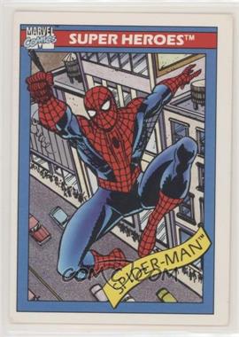 1990 Impel Marvel Universe - [Base] #29 - Super Heroes - Spider-Man