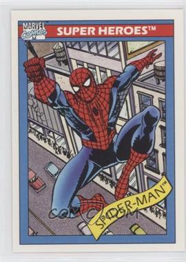 1990 Impel Marvel Universe - [Base] #29 - Super Heroes - Spider-Man