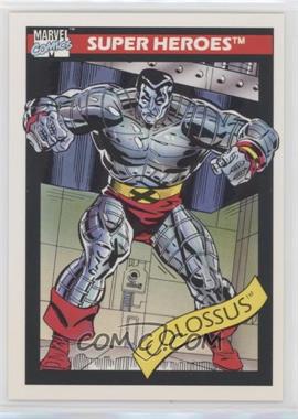 1990 Impel Marvel Universe - [Base] #36 - Super Heroes - Colossus