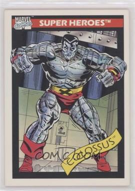 1990 Impel Marvel Universe - [Base] #36 - Super Heroes - Colossus