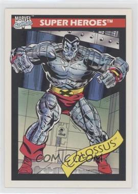 1990 Impel Marvel Universe - [Base] #36 - Super Heroes - Colossus