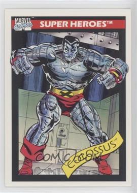 1990 Impel Marvel Universe - [Base] #36 - Super Heroes - Colossus