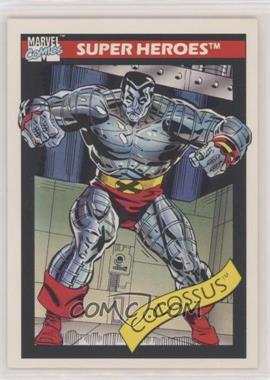 1990 Impel Marvel Universe - [Base] #36 - Super Heroes - Colossus