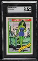 Super Heroes - She-Hulk [SGC 8.5 NM/Mt+]