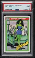 Super Heroes - She-Hulk [PSA 9 MINT]