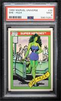 Super Heroes - She-Hulk [PSA 9 MINT]