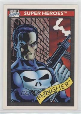 1990 Impel Marvel Universe - [Base] #47 - Super Heroes - Punisher