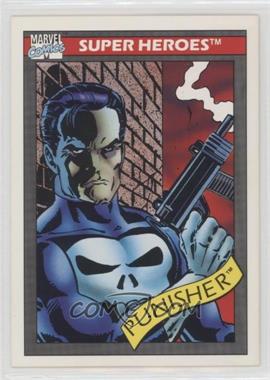 1990 Impel Marvel Universe - [Base] #47 - Super Heroes - Punisher