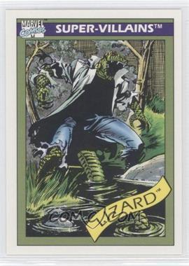 1990 Impel Marvel Universe - [Base] #67 - Super-Villains - Lizard