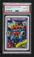 Super-Villains - Thanos [PSA 10 GEM MT]