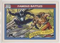 Famous Battles - Spider-Man vs. Kraven [Noted]