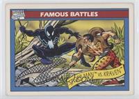 Famous Battles - Spider-Man vs. Kraven [Good to VG‑EX]