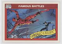 Famous Battles - Daredevil vs. Bullseye