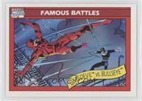 Famous Battles - Daredevil vs. Bullseye