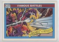 Famous Battles - Silver Surfer vs. Mephisto