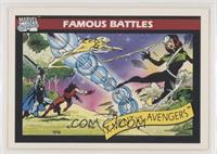 Famous Battles - X-Men vs. Avengers