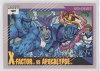 Arch-Enemies - X-Factor vs Apocalypse [Good to VG‑EX]