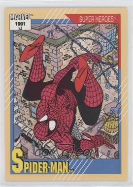 1991 Impel Marvel Universe Series II - [Base] #1.1 - Super Heroes - Spider-Man (1991 BOLD)