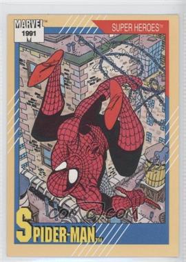 1991 Impel Marvel Universe Series II - [Base] #1.1 - Super Heroes - Spider-Man (1991 BOLD)