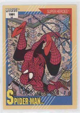 1991 Impel Marvel Universe Series II - [Base] #1.1 - Super Heroes - Spider-Man (1991 BOLD)